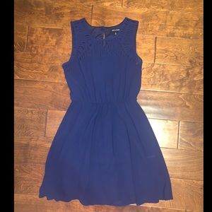 Navy Blue Cocktail Dress